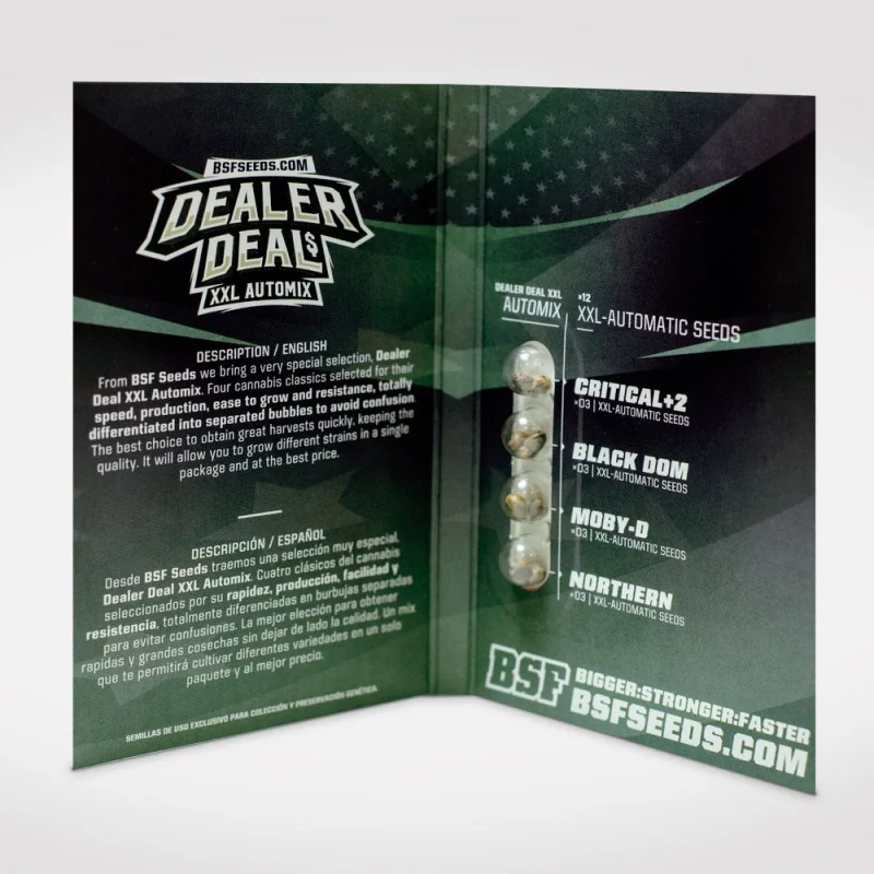 Semillas de Marihuana Dealer Deal XXL Automix: 12 semillas BSF Seeds